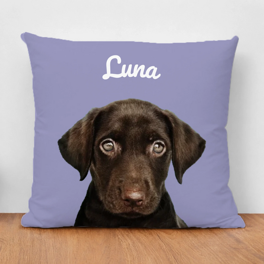 Personalisiertes Kissen - Haustierportrait